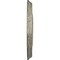 Ekena Millwork Berkshire Medallion (Canopies up to 6 3/8"), 20 1/8"OD x 3 7/8"ID x 1 7/8"P, Castle Stone Crackle CM20BE1CSC - alternate 3